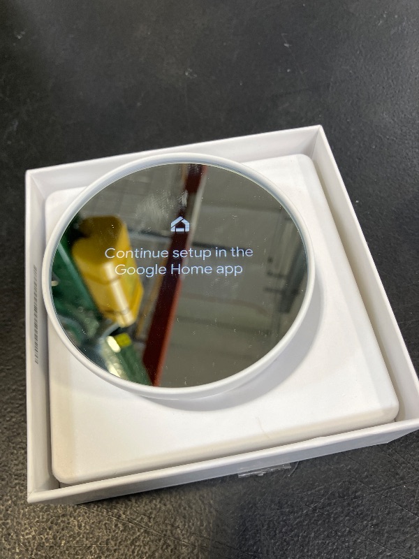 Photo 1 of Google Nest Thermostat - Smart Thermostat for Home - Programmable Wifi Thermostat - Snow