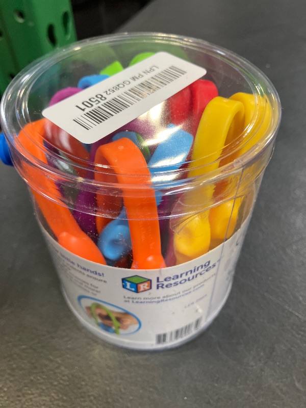 Photo 1 of Learning Resources Easy-Grip Tweezers - Sensory Bin Tools, Tongs for Kids, Fine Motor Skills, Montessori Grabber Tool, Toddler Activities, School and Teacher Supplies, Daycare Essentials