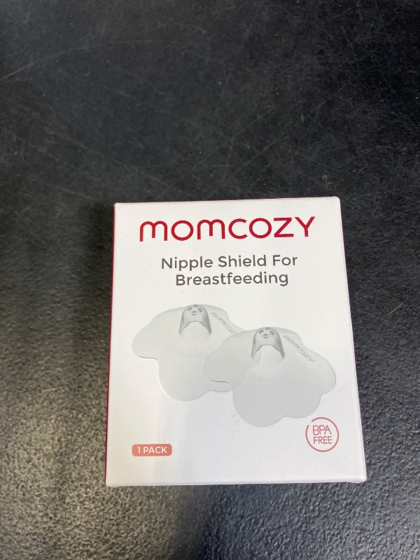 Photo 1 of Momcozy Nipple Shield, Floral Contact Nipple Shield for Breastfeeding Moms with Flat or Inverted Nipples, Made Without BPA/BPS (1 Pair, 20mm)