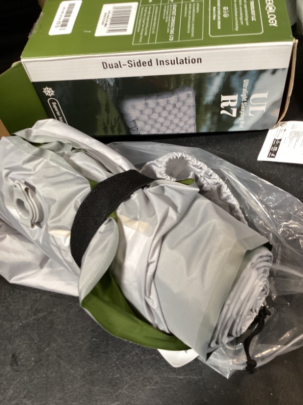 Photo 1 of TREKOLOGY Sleeping Pad for Camping– Ultra-Lightweight, 4" Thick Camping Mat with 7.2 R-Value for All Seasons– Compact, Durable & Waterproof–Ideal for Backpacking, Hiking, and Outdoor Adventures UL R7