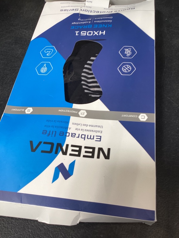 Photo 1 of NEENCA Professional Knee Brace, Compression Knee Support with Patella Gel Pad & Side Stabilizers, Medical Knee Sleeve for Pain Relief, ACL,PCL, Meniscus, Injury Recovery, Arthritis, Sports, Workout...