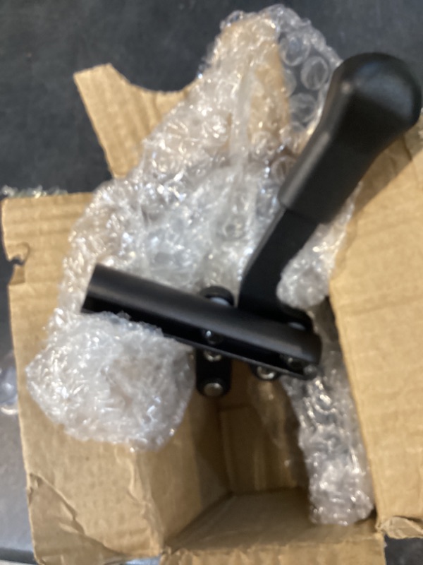 Photo 1 of Wheelchair Brake(Left/Right),Quickie Wheelchair Push to Lock Wheel Locks,DIY,W/Tools and 1" Wheel Lock Clamp,Aluminums,for Ki Mobility and Sunrise Wheelchair. Replacement Parts,1Pr,Black.