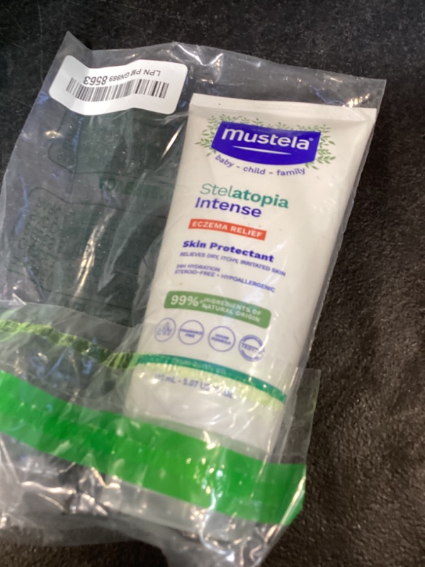 Photo 1 of Mustela Eczema Relief Cream Stelatopia Intense - Fragrance-Free Moisturizing Body Lotion with Colloidal Oatmeal - For dry, itchy, irritated skin & flare-ups - Baby, Child & Adult - 5.07 fl. oz.