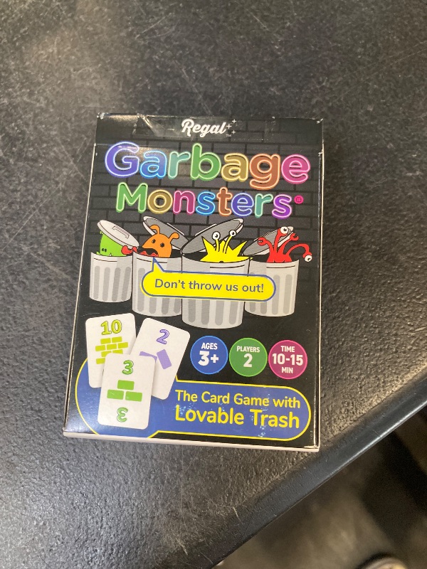 Photo 1 of Garbage Monsters the Card Game with Lovable Trash (Regal Games-2023) BRAND NEW!