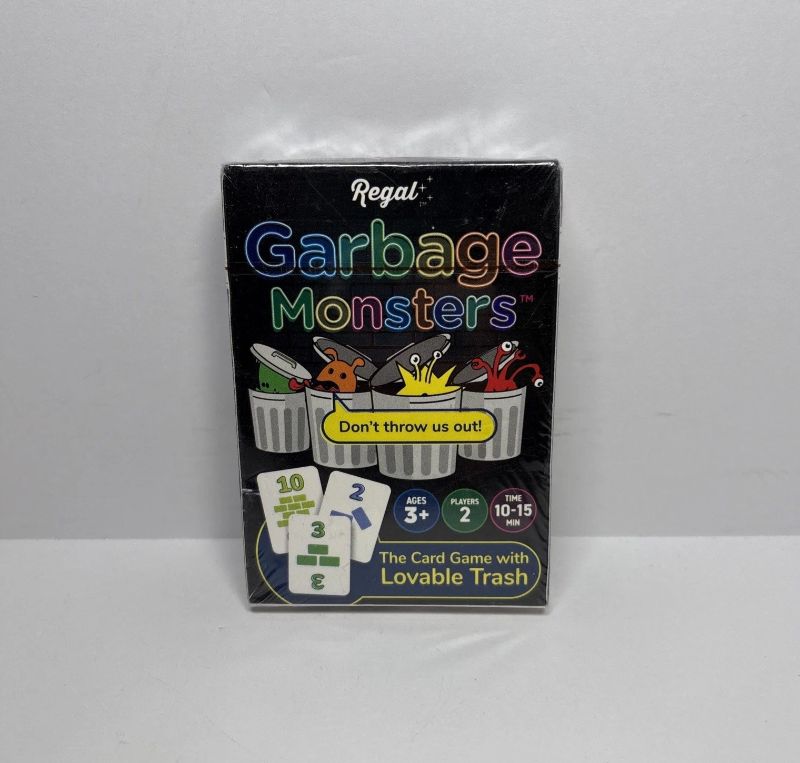 Photo 1 of Garbage Monsters the Card Game with Lovable Trash (Regal Games-2023) BRAND NEW!
