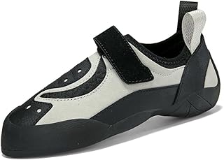 Photo 1 of Rock Climbing Shoes for Men Bouldering Shoes for Indoor Outdoor Climbing Womens Sticky Rubber Anti-Slip Lightweight Breathable Black Grey 39
