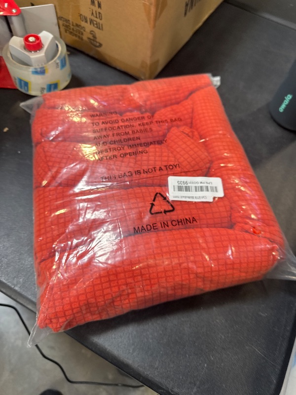 View 2 of Joccun Chair Covers for Dining Room Set of 6,Dining Chair Slipcovers Stretch Dining Room Chair Covers Seat Protector,Parsons Chair Cover for Home,Hotel,Banquet(Pureed Pumpkin,6 Pack)
