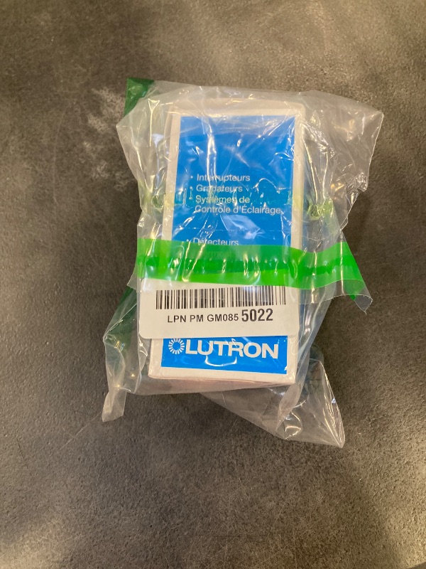 Photo 1 of Lutron Caseta Smart Lighting Auto On/Off Motion Sensor, Lutron Motion Sensor for Dimmers, Switches, and Fan Controls, No Wires Required, PD-OSENS-WH, White