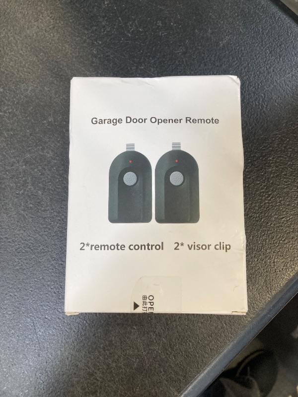 Photo 1 of 2 Replacement Garage Door Opener Remote,Compatible with Genie Overhead Door Garage Door Opener ACSCTG Type 1,390MHZ,2 Pack