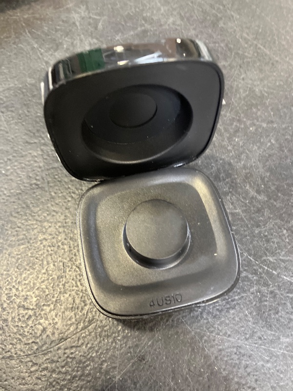 Photo 1 of Wireless Charging Case Compatible with Ou-ra Ring Gen 4 Charger, 600mAh Portable Travel Ring Charger Fast Charging Dock with USB-C Cable (Size 10-Carbon)
