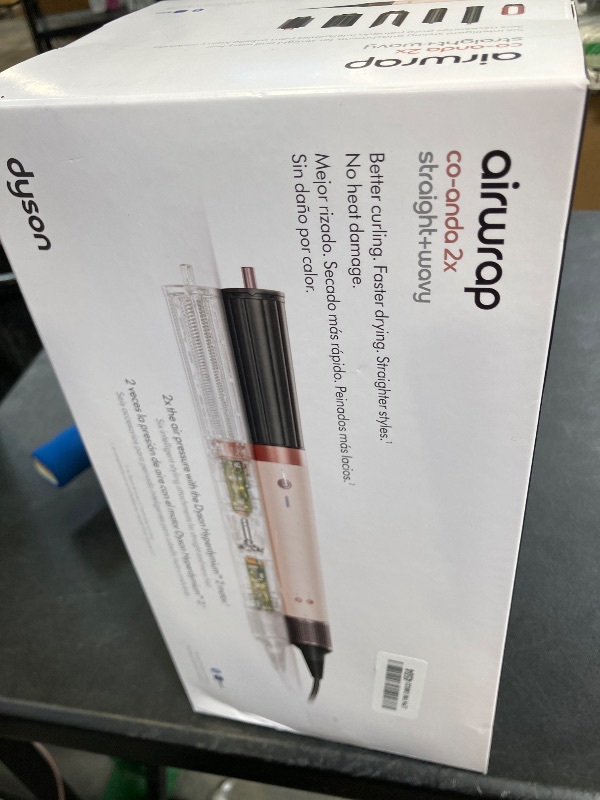 Photo 1 of Dyson Airwrap Co-anda2x Multi-Styler and Dryer Straight+Wavy in Ceramic Pink
