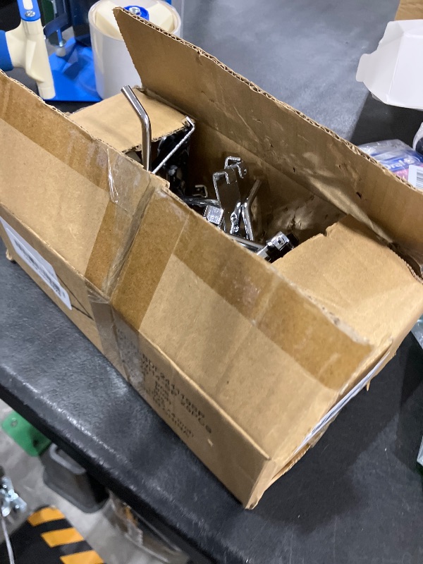 Photo 1 of HUZJIEHUI 4" Gridwall Hooks, Silver