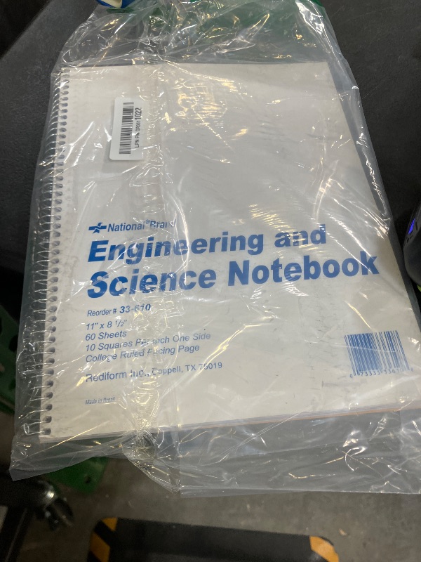 Photo 1 of National Engineering and Science Notebook, 11 x 8.5 Inches, White