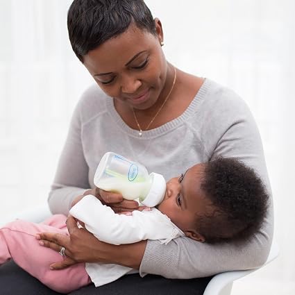 Photo 1 of Dr. Brown's Anti-Colic Options+ Wide-Neck Baby Bottle, 5 oz, | Clinically proven to reduce colic, bottles with Level 1 slow flow nipples, 0m+, BPA-free