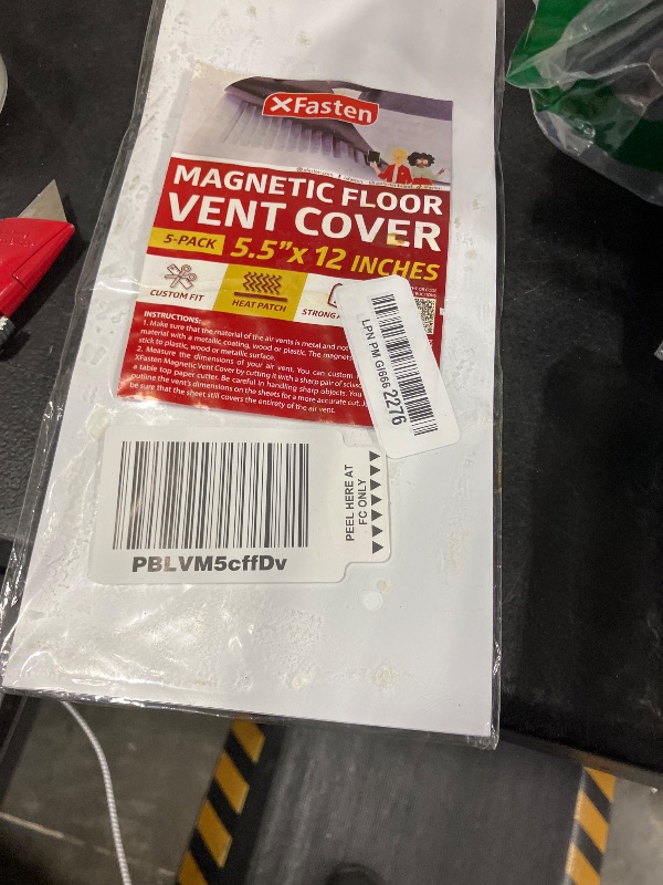 Photo 1 of XFasten Magnetic Vent Covers - 5.5" x 12" (5-Pack)