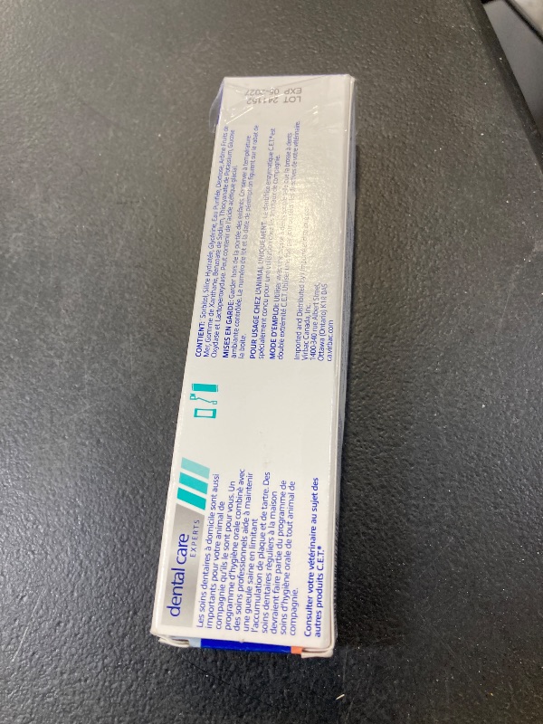 Photo 1 of Virbac C.E.T.® Enzymatic Toothpaste| Tartar & Plaque Control for Fresh Breath | Pet Dental Care Toothpaste |Seafood Flavor, 2.5 oz