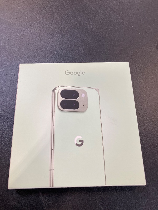 Photo 1 of Google Pixel 10 Pro Fold - Unlocked Android Smartphone with Gemini, Your AI Assistant - Advanced Triple Rear Camera System - 24+ Hour Battery - Foldable Display - Hands-Free Video - Jade - 512 GB