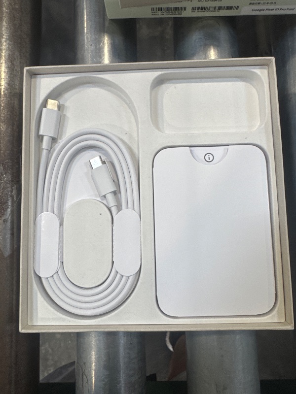Photo 1 of Google Pixel 10 Pro Fold - Unlocked Android Smartphone with Gemini, Your AI Assistant - Advanced Triple Rear Camera System - 24+ Hour Battery - Foldable Display - Hands-Free Video - Jade - 512 GB