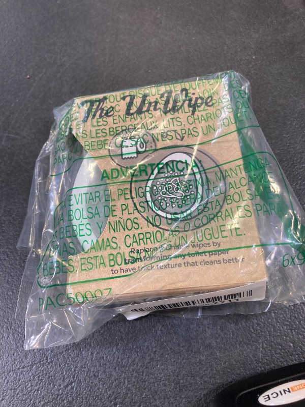 Photo 1 of The UnWipe, Instead of Flushable Wipes, Add Incredible Texture to Any Toilet Paper Anywhere, Clean Better, Flush Safely