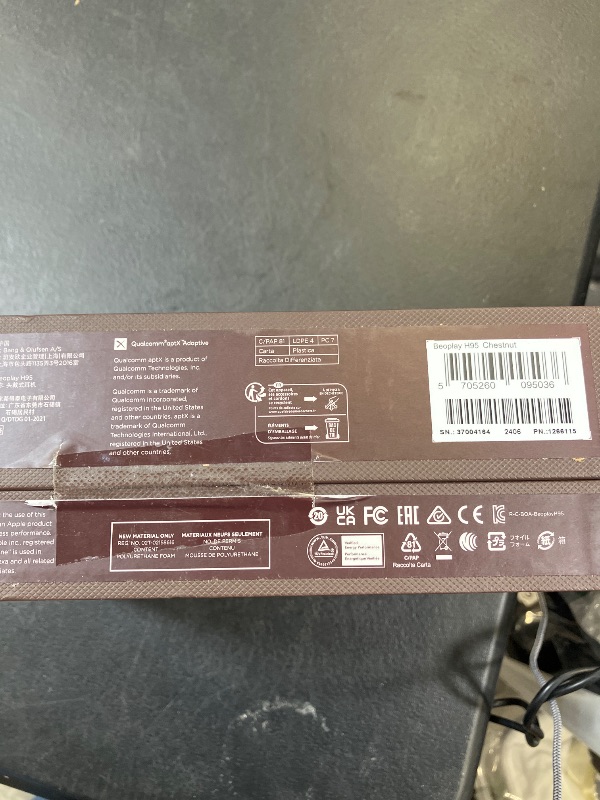 Photo 1 of Bang & Olufsen Beoplay H95 Premium Comfortable Wireless Active Noise Cancelling (ANC) Over-Ear Headphones with 38 Hours Battery Life and Protective Carrying Case, Chestnut