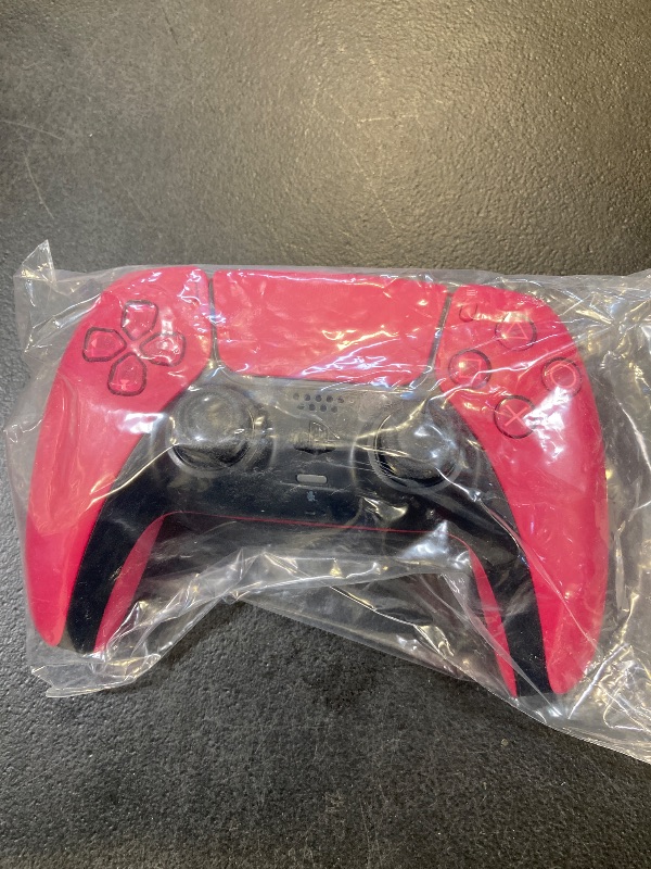 Photo 1 of PlayStation DualSense Wireless Controller – Cosmic Red (Renewed)