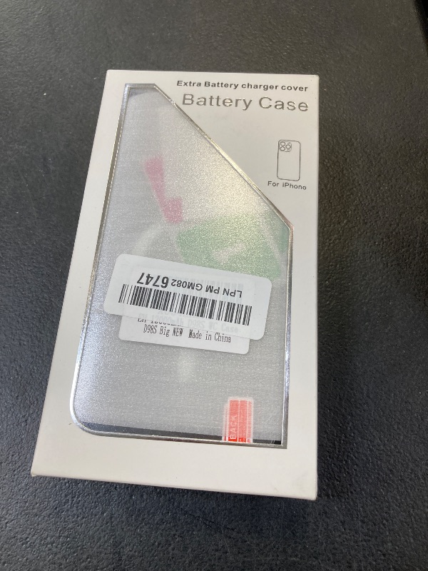 Photo 1 of Battery Case for iPhone 14 Pro Max,Upgraded 12000mAh Rechargeable Portable Charging Case with Wireless Charging Compatible for iPhone 14 Pro Max (6.7inch) with Carplay Battery Pack Charger Case -Black