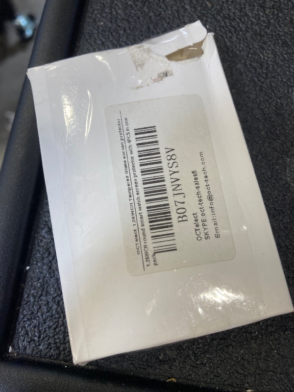 Photo 1 of OCTelect Tempered Glass Screen Protector for 1.18inch/1.22/1.26/1.3/1.34/1.38/1.42/1.46/1.5/1.54/1.57/1.61/1.65inch Round Screen Smart Watch (1.26inch)