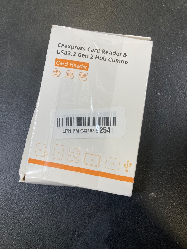 Photo 1 of Type B XQD Card Reader 8 in 1 USB C/USB A for CFexpress Type B Card,10Gbps CFexpress Adapter for Type B/CF/XD/MS/TF/SD Card with Windows/Mac/Linux/Android for iPhone 16/15, iPad/Samsung/Laptop/Tablet