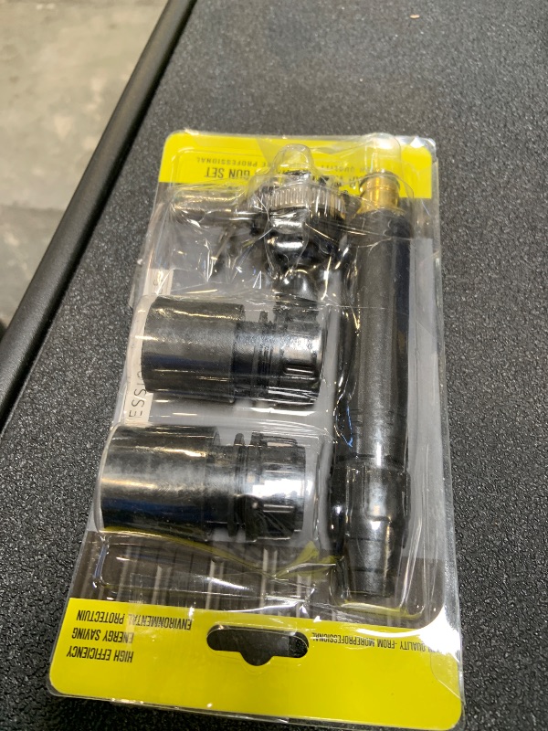 Photo 1 of High Pressure Power Washer Nozzle with Connector Set, 2026 New Adjustable Home High Pressure Car Wash Water Gun, Garden Hose Sprayer Nozzle for Patio/Car/Driveway Cleaning