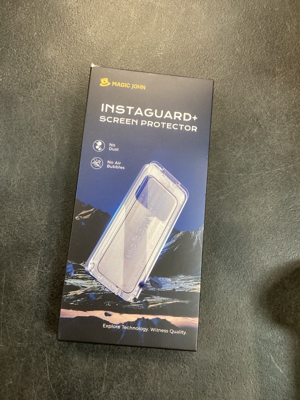 Photo 1 of MAGIC JOHN 3rd Gen Upgraded for iPhone 16 Pro Privacy Screen Protector 6.3 Inch, 25°Anti-Spy Screen, Shockproof Tempered Glass, Auto Dust-Removal, Bubble Free, Easy Installation, 2 Pack