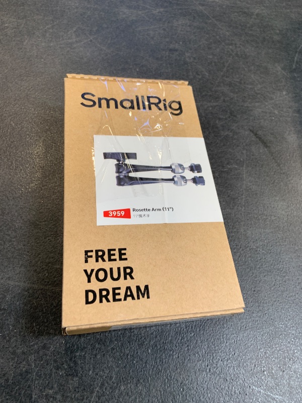 Photo 1 of SMALLRIG Rosette Magic Arm 11 Inch with Ball Head, 1/4"-20 Screws, and Anti-Twist Pins, for Cameras/iPads/Monitors/LED Lights/Smartphones/Action Cameras, Max Load Capacity 3kg
