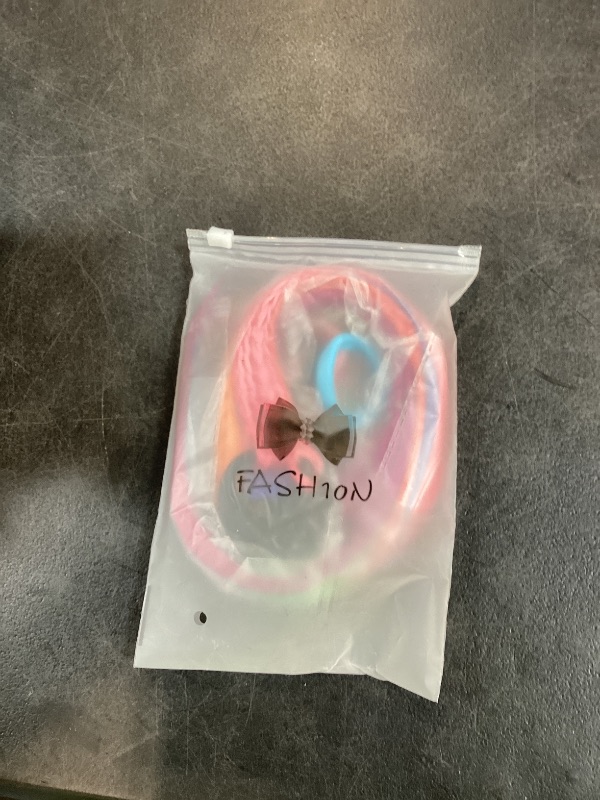 Photo 1 of Kids Hair Accessories, Rainbow Braid Ponytail Extensions & Headbands