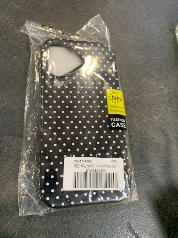 Photo 1 of ZTOFERA Magnetic Case for iPhone 17, Compatible with Magsafe, Polka Dot Aesthetic Phone Case Cute for Girl Women, Hard PC+Soft TPU Protective Phone Cover for iPhone 17-Black