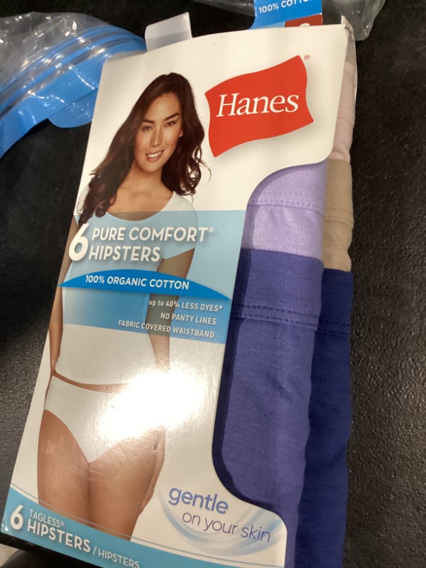 Photo 1 of Hanes Women's Pure Comfort Hipster 6-Pack