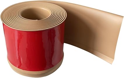 Photo 1 of Visit the Salimhib Store
4.4
4.4 out of 5 stars
(144)
Flexible Baseboard Molding Trim,4Inch x 40Feet Brown Vinyl Wall Base Self-Adhesive, Peel and Stick Base Molding Trim(4in x 40ft, Brown)
