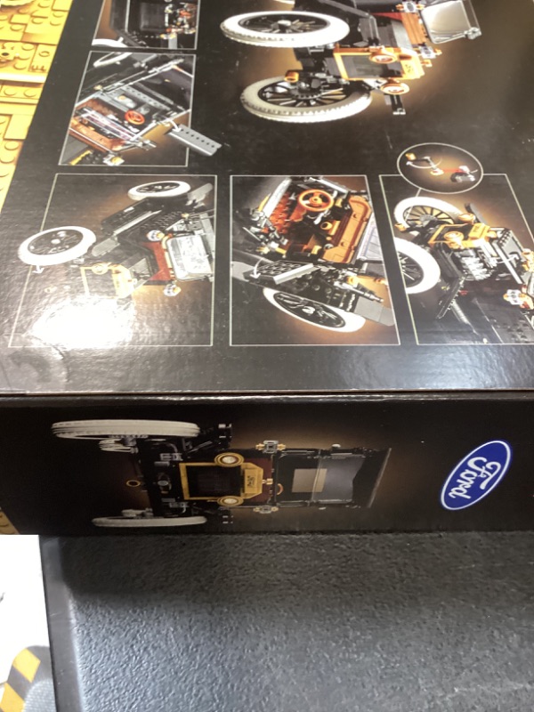 Photo 1 of Closed LEGO Icons Ford Model T Building Set for Adults - Collectible Kit with Detailed Features for Bedroom, Home Office or Shelf Decor, Gift for Men, Women, & Car Fans Ages 18+ - 11376