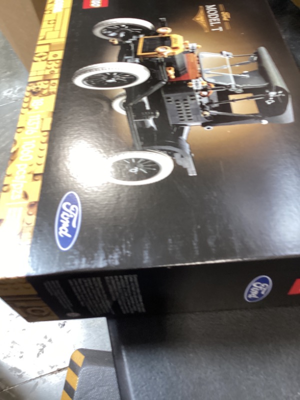 Photo 1 of Closed LEGO Icons Ford Model T Building Set for Adults - Collectible Kit with Detailed Features for Bedroom, Home Office or Shelf Decor, Gift for Men, Women, & Car Fans Ages 18+ - 11376