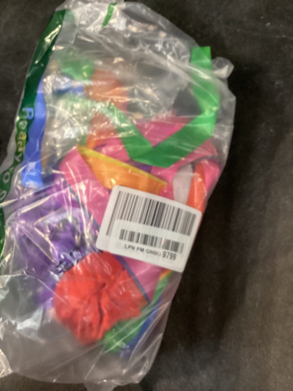 Photo 1 of Oqqlin 24 Pcs Rainbow Dance Ribbons, Dancing Rhythm Wrist Streamers Multicolor Hand Held Rhythm Streamers 6 Colors Gymnastics Dance Ribbons for Kids and Adults (18.89 x 0.78 Inch)