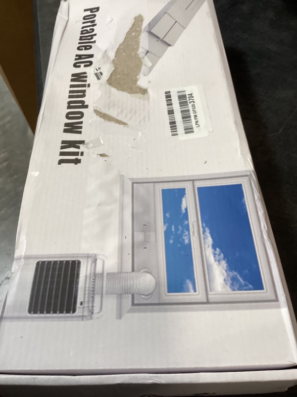 Photo 1 of Portable Air Conditioner Window Kit, Upgrade Portable AC Sliding Window Kit with 2pack 3m seal for Exhaust Hose (5.1"/13cm)