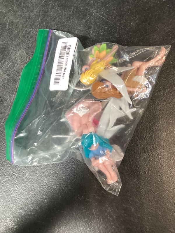 Photo 1 of Suartus Miniature Fairy Figurines - 4Pcs Flower Small Fairies Ornaments Resin Mini Fairy Figurines Tiny Elf for DIY Fairy Garden Flower Pot Bonsai Micro Landscapes Craft Decoration Accessories