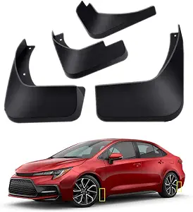 Photo 1 of Mud Flaps Car Accesssories Fits 2020-2023 Toyota Corolla E210 Sedan,4PCS Black Front&Rear Vehicle Protection