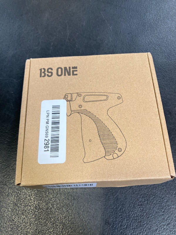 Photo 1 of BS ONE Price Tagging Gun for Clothing, Standard Retail Price Tag Attacher Gun for Clothes with 6 Needles & 1000pcs 2" Barbs Fasteners for Store