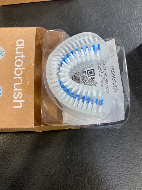 Photo 1 of Autobrush Double Sided Brush Head Replacement with Nylon bristles, Adults (Regular, Pack of 3)