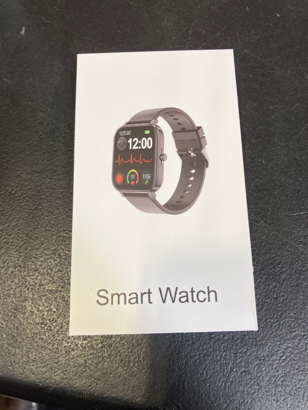 Photo 1 of Smart Watch for Men Women SmartWatch 1.83" for iPhone Samsung Android Phone Compatible, Fitness Tracker Watch with Pedometer, Heart Rate/Sleep Monitor, Blood Oxygen, IP68 Waterproof
