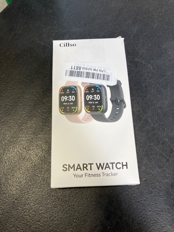 Photo 1 of Smart Watch with Alexa Built-in, 1.83" HD Touchscreen Fitness Tracker with Bluetooth Calling, Fitness Watch with Heart Rate/Sleep Monitor, 120+ Sports Modes, IP68 Waterproof Smartwatch for Android iOS