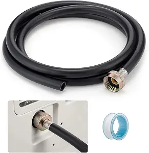 Photo 1 of Leakproof Dehumidifier Drain Hose 3/4" FHT - 6.6 FT Thickened Dehumidifier Hose with Rustproof Durable Connector, No Kink and Easily Coilable, Fits for Most of Dehumidifiers