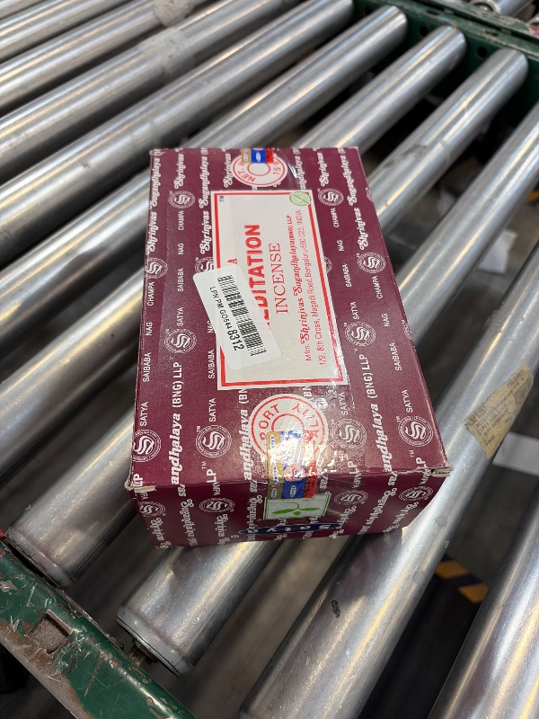 Photo 1 of Satya Nag Champa Midnight Edition : Meditation Incense Sticks - Box 12 Packs by Satya