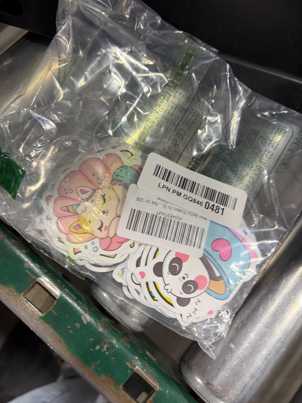 Photo 1 of Water Bottle Stickers for Kids, 100 PCS Waterproof Cute Fun Vinyl Stickers Pack for Girls Boys