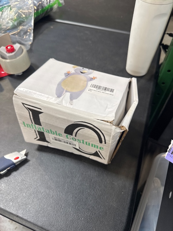 Photo 1 of Rysotowy Inflatable Mouse Costume for Adult Rat Blow up Costume Funny Halloween Party Air filled Animal Outfit Suit
