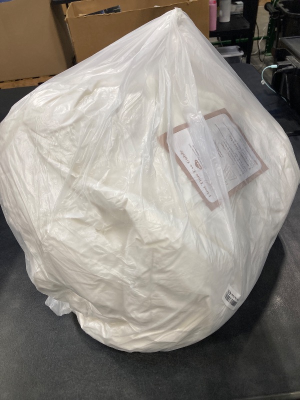 Photo 1 of Cosybay Twin Size Feather Down Fiber Comforter - Ultra Soft 100% Cotton Duvet Insert, All Season Hotel Luxury Bedding with Corner Tabs, 68"x90" White